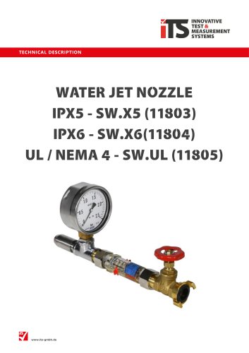 WATER JET NOZZLE