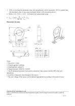 Closed-loop current sensor / DC / leakage current SCD2 Series - 3