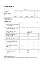 Closed-loop current sensor / DC / leakage current SCD20 Series - 2