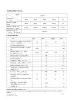 Closed-loop current sensor / DC / leakage current SCD3 Series - 2