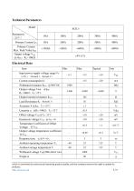 Open-loop Hall effect current sensor / AC / DC ø20, 50 - 500 A | SCK1 series - 2