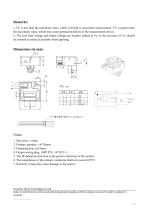 Open-loop Hall effect current sensor / AC / DC, 200..500A | SCK28 series - 3