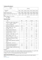 Open-loop Hall effect current sensor / AC / DC 51*13mm, 600..2500 A | SCK34 series - 2