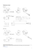 Open-loop Hall effect current sensor with harness/ AC / DC, Split core ø24mm, SCY13 Series - 3