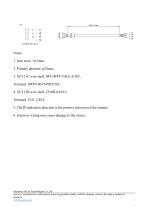 Open-loop Hall effect current sensor with harness/ AC / DC, Split core ø24mm, SCY13 Series - 7