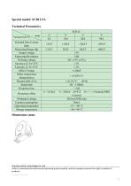 SCB12 Series Close loop Hall effect current sensor 5A, 50..300A - 7