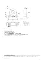 SCB12 Series Close loop Hall effect current sensor 5A, 50..300A - 8