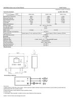 SCB21 Series Close Loop Current Sensor - 1