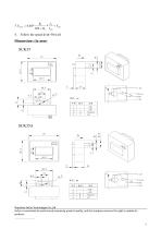 SCK35 Series Hall effect Open Loop Current Sensor - 3