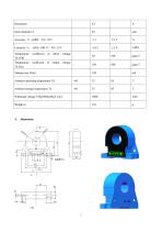 SCN1 Series CAN BUS current sensor 100A, 300A, 500A, CAN BUS output signal - 2