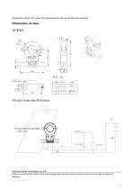 SCY6D Series Unipolar power supply hall current sensor 50A..500A - 3