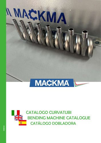 BENDING MACHINE CATALOGUE