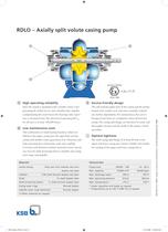 RDLO – Axially split volute casing pump - 2