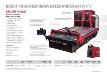 LINC-CUT® S 1530d CNC PLASMA CUTTING SYSTEM WITH DOWN DRAFT TABLE - 2