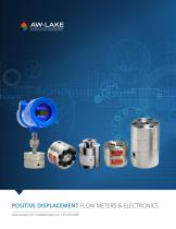 POSITIVE DISPLACEMENT FLOW METERS & ELECTRONICS