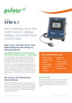 SFM 6.1 Slurry Flow Meter