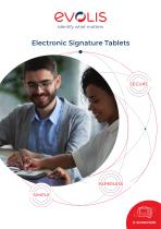 Electronic Signature Tablets - 1