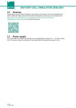 Data Sheet Battery Cell Simulator Model 2500-12