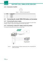 Data Sheet Battery Cell Simulator Model 2500-14
