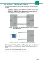 Data Sheet Battery Cell Simulator Model 2500-15