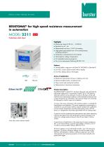 Data Sheet Model 2311-1