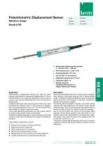 Data sheet Model 8709 (2025)-1