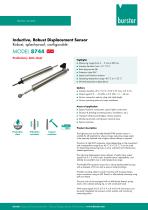 Data Sheet Model 8744-1
