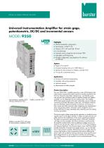 Data Sheet Model 9250-1