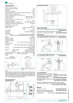 Data Sheet Potentiometric angle of rotation sensor Model 8820-2
