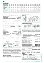 Data Sheet Potentiometric displacement sensor Model 8719-2