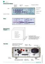 Milliohmmeter RESISTOMAT® Model 2316-2