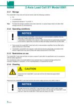 OPERATING MANUAL 2-Axis Load Cell XY Model 8561-8