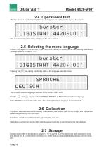 Operation Manual DIGISTANT® 4420-V001-16