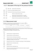 Operation Manual DIGISTANT® 4420-V001-19