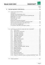 Operation Manual DIGISTANT® 4420-V001-9