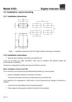 Operation Manual Digital Indicator Model 9163-18
