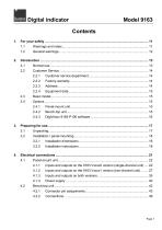 Operation Manual Digital Indicator Model 9163-7
