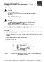 Operation Manual Load Cell Model 8526 2025-9