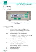 Operation Manual Milliohmmeter RESISTOMAT® Model 2316-16
