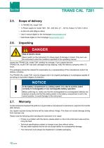 Operation Manual Model TRANS CAL 7281-12