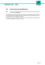 Operation Manual Model TRANS CAL 7281-13