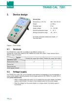 Operation Manual Model TRANS CAL 7281-14