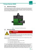 OPERATION MANUAL Precision torque sensor Model 8630-13