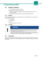 OPERATION MANUAL Precision torque sensor Model 8630-9