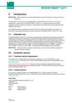 Operation Manual - RESISTOMAT Model 2311-10