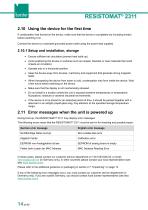 Operation Manual - RESISTOMAT Model 2311-14