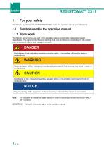 Operation Manual - RESISTOMAT Model 2311-8