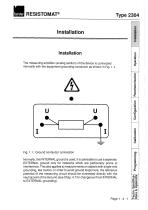 Operation Manual RESISTOMAT® Type 2304-17
