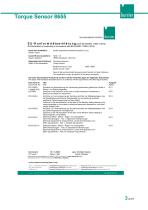 Operation manual Torque sensor Model 8655 2025-3