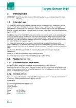 Operation manual Torque sensor Model 8655 2025-8